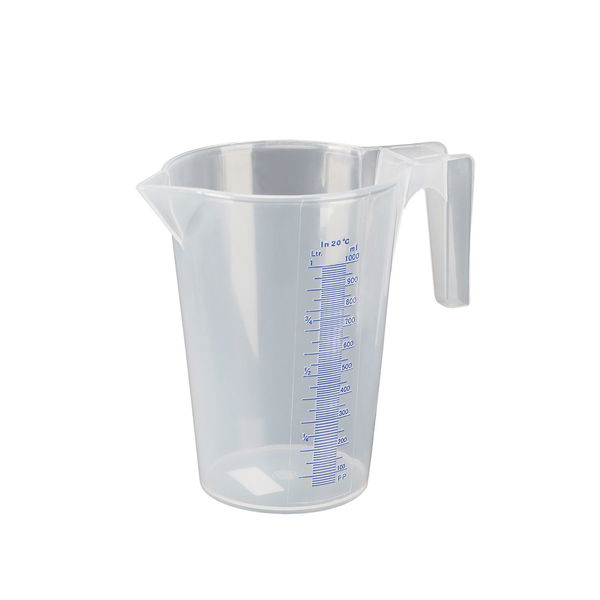 PRESSOL Messbecher transparent