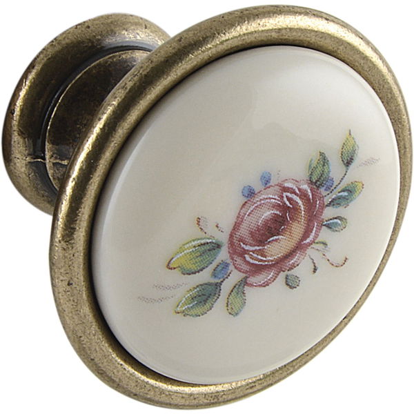 SCHÖRGHOFER & FREHE Möbelknopf Rose