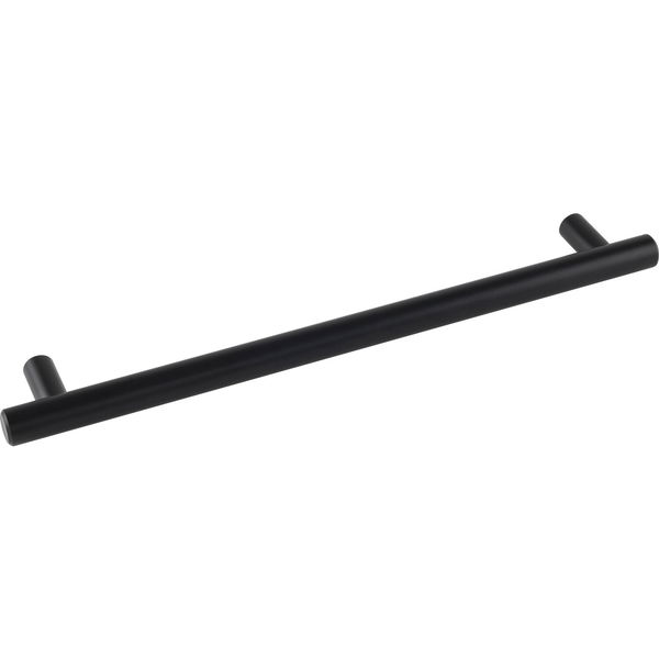 Stangengriff Elara ø 12mm, Möbelgriff Edelstahl schwarz matt