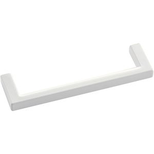 Schubladengriff Macha Möbelgriff B 104 mm, Griff ZN weiß glänzend