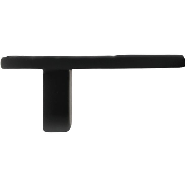 Griff Radiant Touch 1 gerade 60mm moderner Möbelgriff, Kunststoff schwarz
