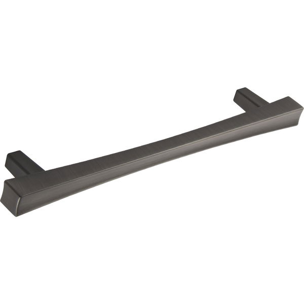 Griff Traill LA 160 mm, Breite 200 mm, Zinkdruckguss Edelstahl Effekt dunkel
