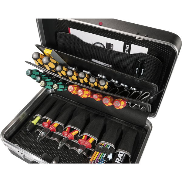 Parat Classic-Plus Werkzeugkoffer leer mit Schloss, Werkzeugkiste 360x480x210mm