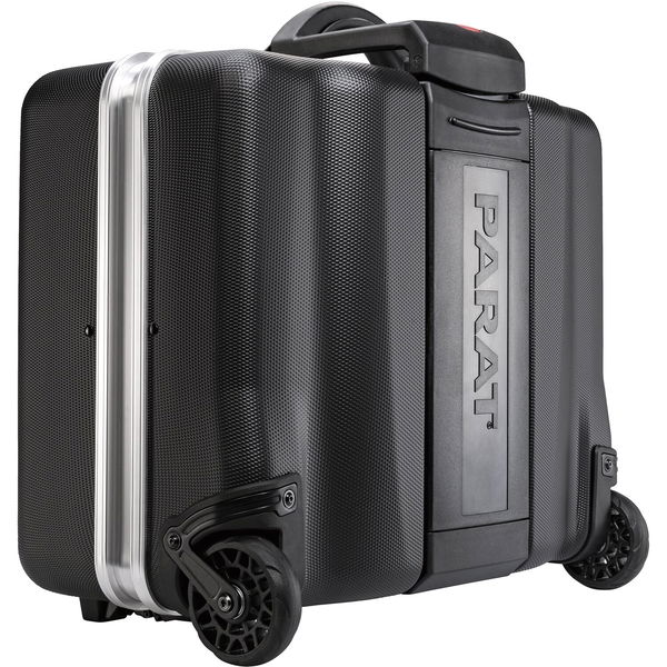 Parat Werkzeugtrolley leer Classic KingSize Neo – Werkzeugkoffer mit Rollen 270x490x460mm, verschließbar für bis zu 50 Werkzeuge, Aluminium/Kunststoff
