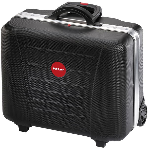 Parat Werkzeugtrolley leer Classic KingSize Neo – Werkzeugkoffer mit Rollen 270x490x460mm, verschließbar für bis zu 50 Werkzeuge, Aluminium/Kunststoff
