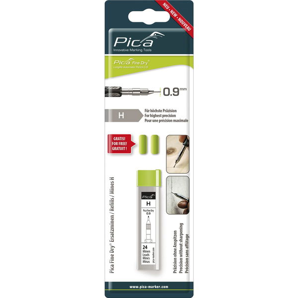 PICA Ersatzminen-Set H graphit Tieflochmarker Pica Fine-Dry