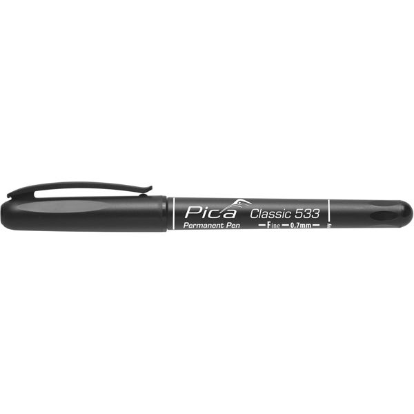 Tieflochmarker Spray grün – 2x Bohrlochmarker für deutlich sichtbare Markierungen, bis zu 250 Bohrlöcher + Permanent Pen Fine schwarz