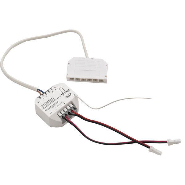 Siro PushPower Empfänger DUO2POL passend zu LED Funk Lichtschalter, 24 V/DC