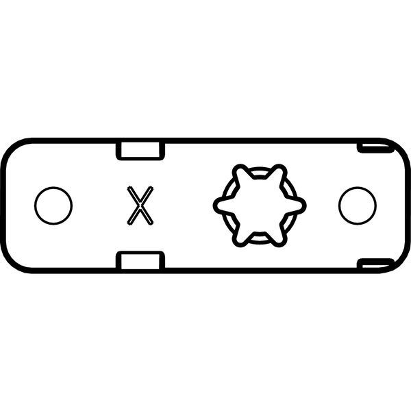 Roto Fenstergetriebe NT/NX Fang-/Putzscheren Unterlage 3,5 mm, Kunststoff graubraun