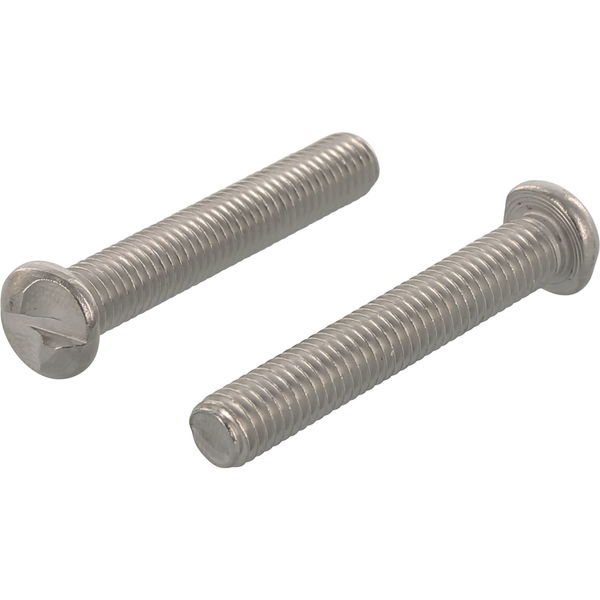 Einwegsicherheitsschraube Halbrundkopf M4x16, Edelstahl A2, metrisches Gewinde, Einwegantrieb, 100 Stück
