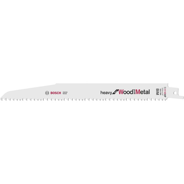 BOSCH Säbelsägeblatt für Holz mit Metall – heavy for wood and metal