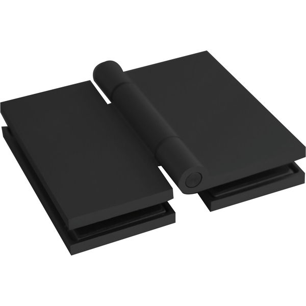 Saunaglastürband eckig, Glas – Glas