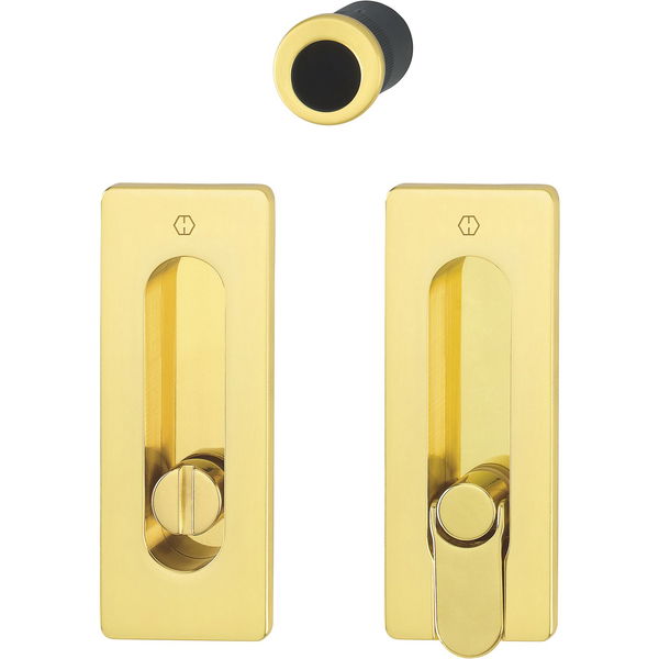 HOPPE Schiebetürmuschel-Set M464, WC