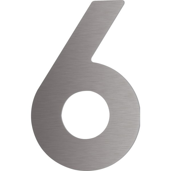 Ziffern Hausnummer 0-9 Höhe 120mm – Edelstahl