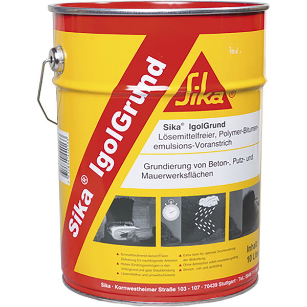 SIKA  Bitumen-Voranstrich  IgolGrund 10L