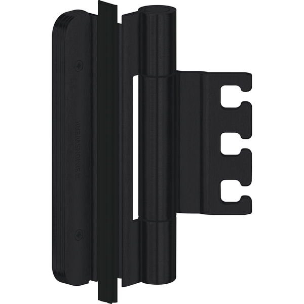 Simonswerk Objektband VX 7859/160-4 FD 18/12 – Türband Bandhöhe 160mm, Edelstahl schwarz