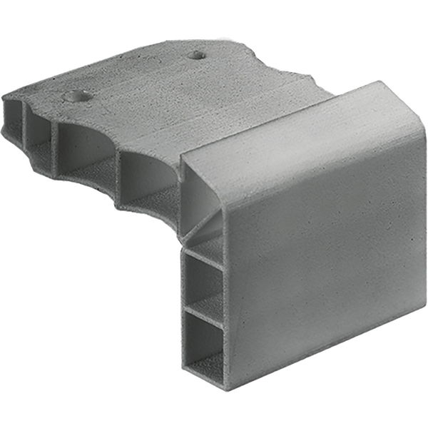 Hettich SlideLine M Montagehilfe zu Aufbau-Laufprofil, Kunststoff grau