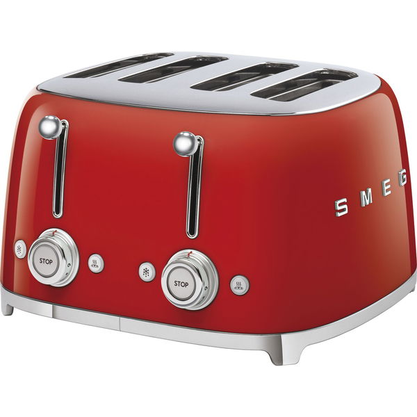 SMEG TSF03 4-Scheiben-Toaster mit Sandwichzange