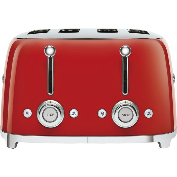 SMEG TSF03 4-Scheiben-Toaster mit Sandwichzange