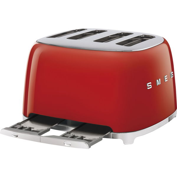 SMEG TSF03 4-Scheiben-Toaster mit Sandwichzange