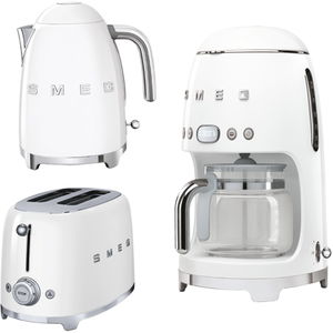 SMEG Morning SET 3tlg. Kaffeemaschine, Toaster, Wasserkocher