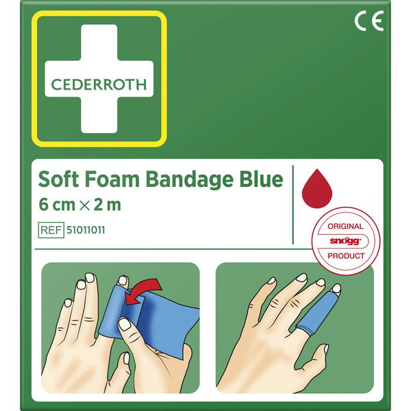 CEDERROTH Soft Foam Bandage Rolle