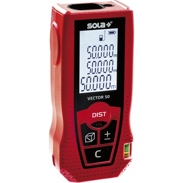 Sola Laser-Entfernungsmesser Vector50, IP42 – Lasermessgerät 0,15-50m