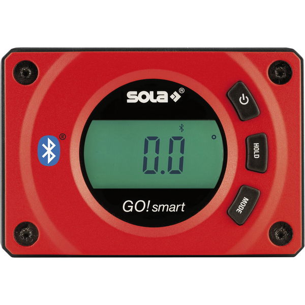 Sola Go!Smart Elektronische Digitale Wasserwaage mit Batterien und Gürteltasche