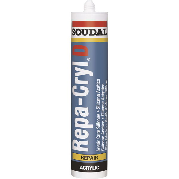 Soudal Struktur-Acryl – Repacryl D, weiss  – 310ml