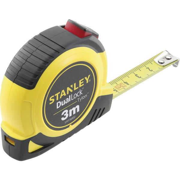 STANLEY Rollbandmaß Tylon Dual Lock EG-Prüfzeichen Genauigkeit II