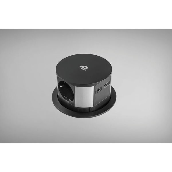 EKOTECH Steckdose ET-115 3xSchuko, USB A+C-Charger