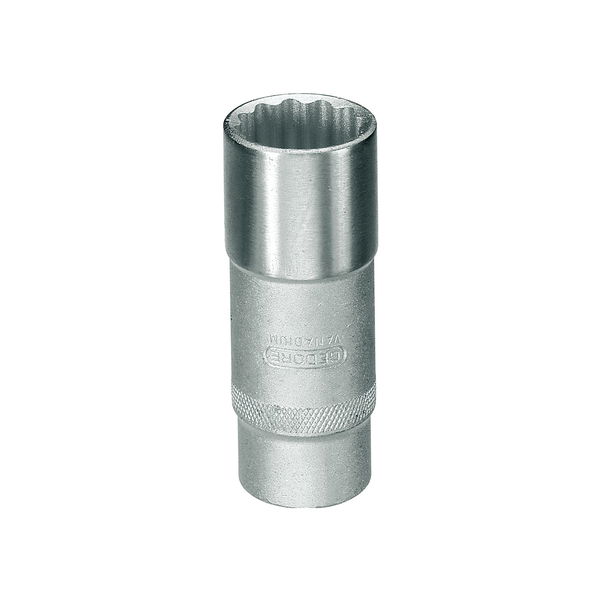 GEDORE Steckschlüssel-Einsatz 1/2″ No. D 19 L 12-kant, lang
