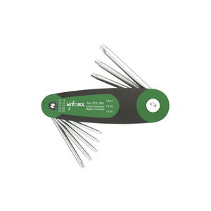 HAFU Torx® Stiftschlüssel-Satz im Klapphalter Serie 572 8-teilig