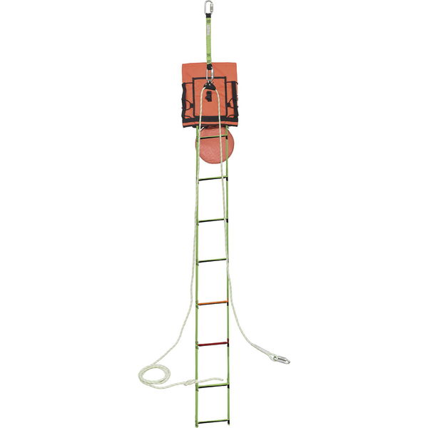 Kratos Absturzsicherung Kletterset- Sicherungs- und Rettungsset EVA LAD 2, 6 m