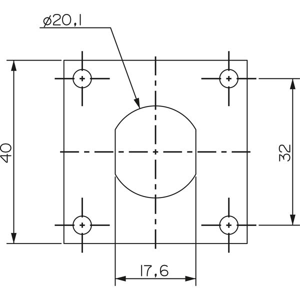 Blechmontagezylinder 7586 A m. Drehknopf absperrbar