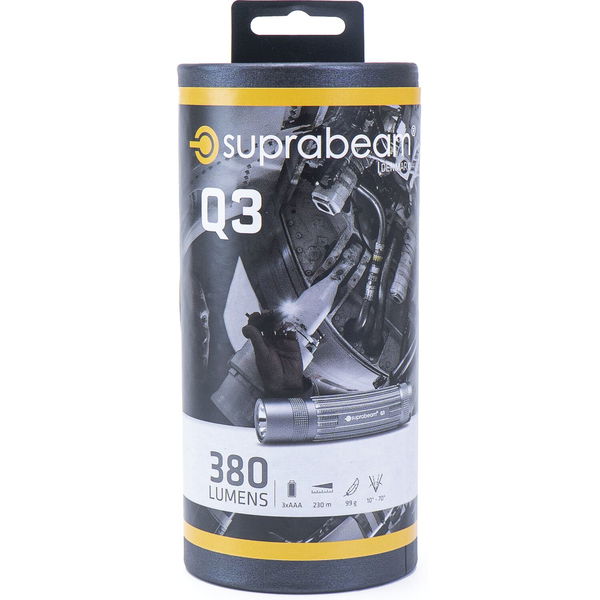 SUPRABEAM Taschenlampe Q3 LED 380 Lumen