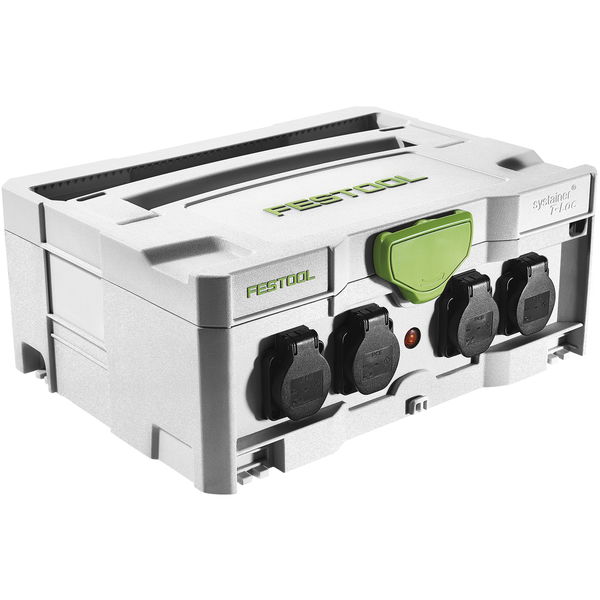 FESTOOL Systainer SYS-PowerHub IP44 mit 5 Steckdosen 396 x 296 x 157,5 mm