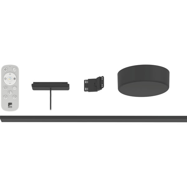 Eglo Stromschiene Track Plus Starterset – Lichtschiene 950mm + Zubehör, schwarz