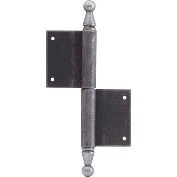 Türnussband mit Zierkopf, Stahl blank