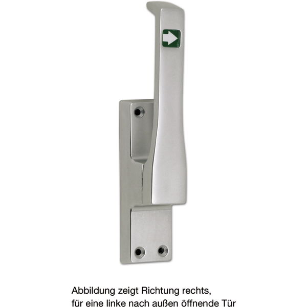 FUHR Türtreibriegel aufliegend Pfeil, eckig
