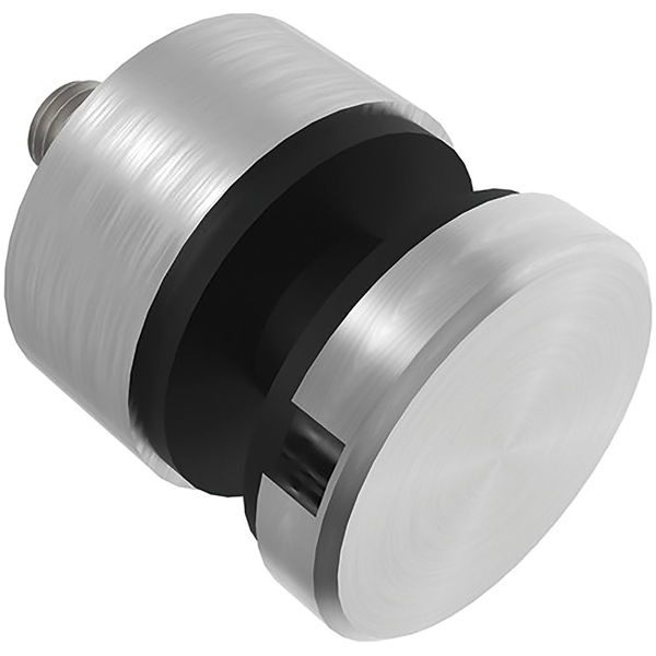 Glaspunkthalter für 6 – 16 mm Glas, ø 30 mm, Edelstahl V2A