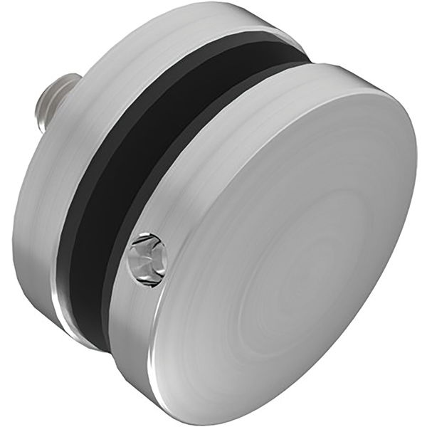 Glaspunkthalter für 8 – 18 mm Glas, ø 50 mm, Edelstahl V2A