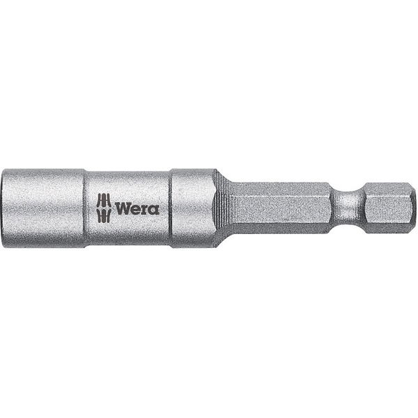 WERA Universal Bithalter 890/4/1 mit Sprengring 1/4″sechskant Länge  57 mm