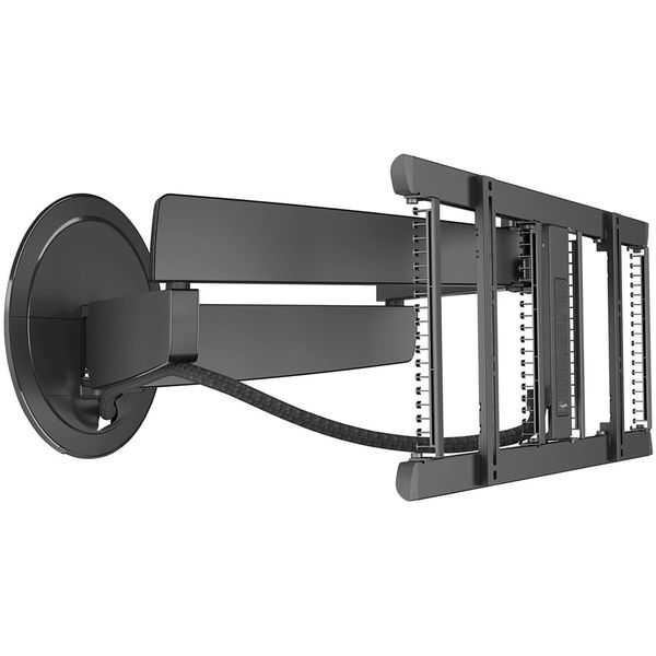 Vogels TV Wandhalterung elektrisch 44-77 Zoll Signature TVM 7675 dreht sich automatisch über Siri Voice/Shortcuts, App oder Fernbedienung, 100-240V, schwarz