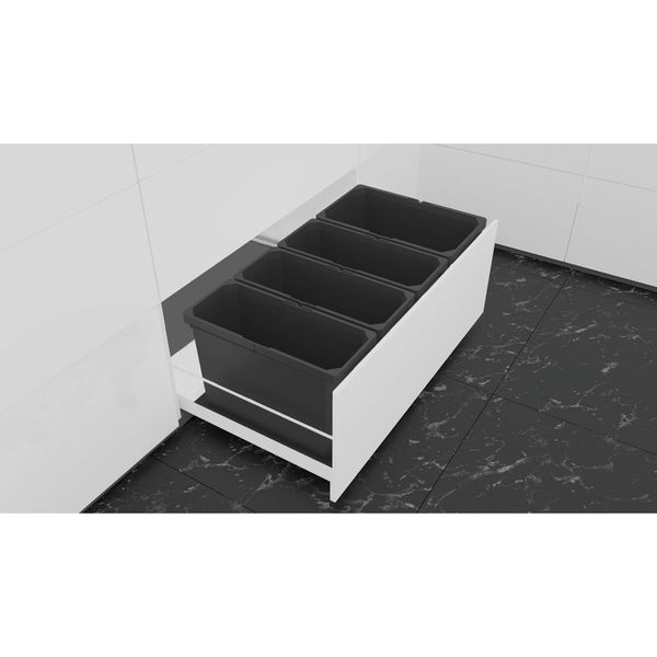 VAUTH-SAGEL VS ENVI Free Abfallsystem, Kunststoff lavagrau