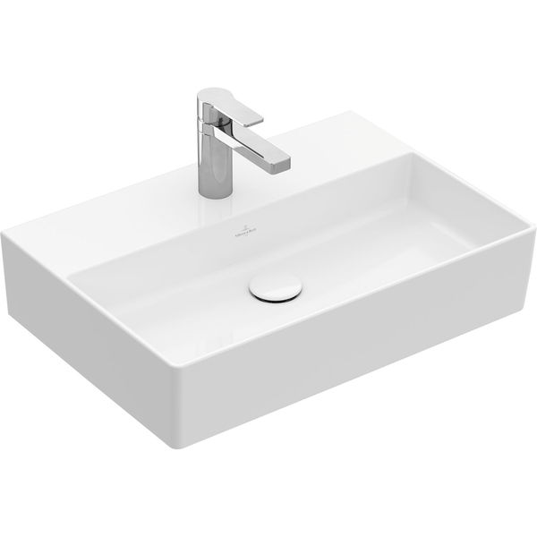 VILLEROY & BOCH Aufsatzwaschtisch Memento 2.0 4A226GR1 600 mm, Weiß Alpin