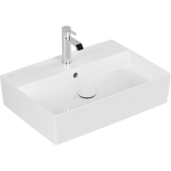 VILLEROY & BOCH Aufsatzwaschtisch Memento 2.0 4A0760R1 600 mm, Weiß