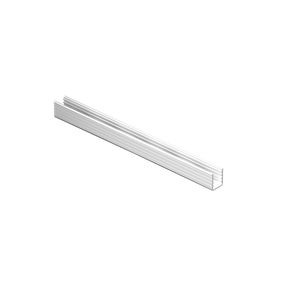 Supra Einschubprofil für Glasschiebetüren Glastärke 6 mm Kunststoff transparent