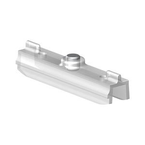 SUPRA Klapperschutz/Aushängesicherung, Glasstärke 6 mm, Kunststoff transparent