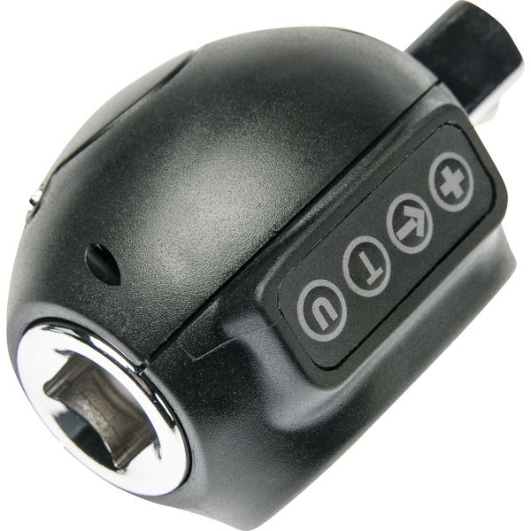WGB Digitaler Drehmoment Adapter 1/2 Zoll Set inklusive Adapter 1/4 und 3/8 Zoll – 3-teilig